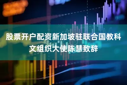 股票开户配资新加坡驻联合国教科文组织大使陈慧致辞